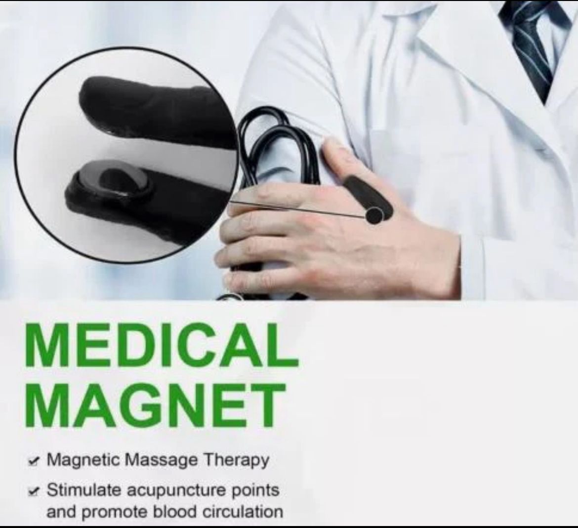 Magnetic Thumb Clip for Sugar & Stress Control
