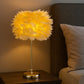 ✨ Electric Feather Lamp – Soft, Dreamy Elegance for Your Space 🕊️