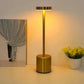 "The Lamp Redefined: Minimalist Metal LED Lamp with 3-Color Touch Control"