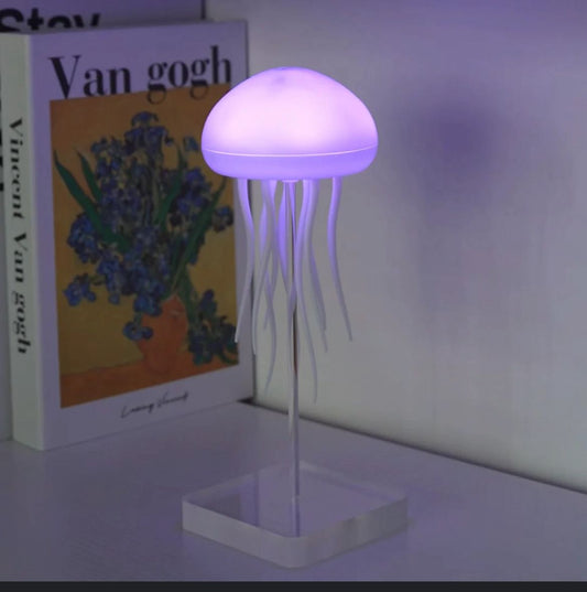 "LED Jellyfish Lamp – Mesmerizing Glow for a Magical Ambience"
