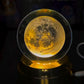 ✨ 3D Crystal Ball Lamp with 360° Rotation – A Magical Glow for Your Space!